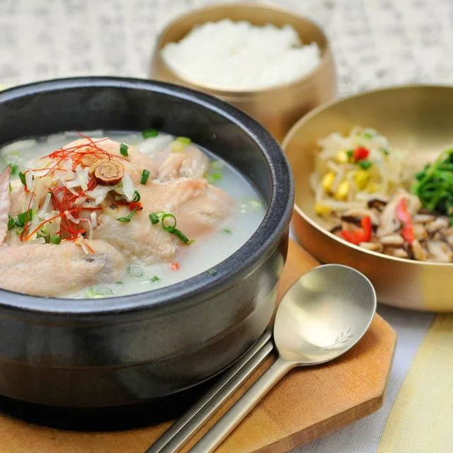 Aセット　参鶏湯セット